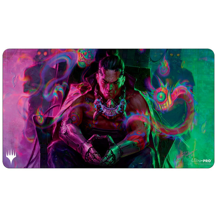 UP PLAYMAT MTG KAMIGAWA NEON DYNASTY V5