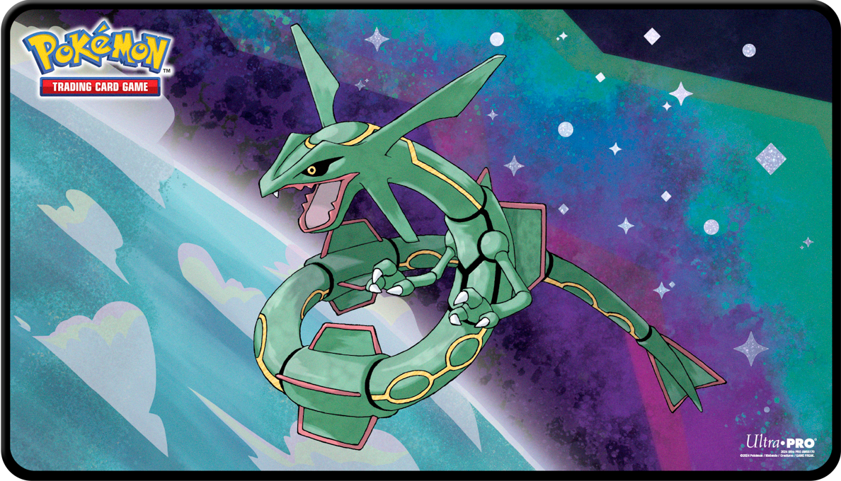 UP Playmat Pokemon Rayquaza Legendary Foil