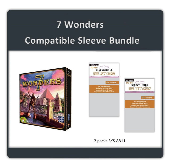 SK SLEEVE BUNDLE 7 WONDERS