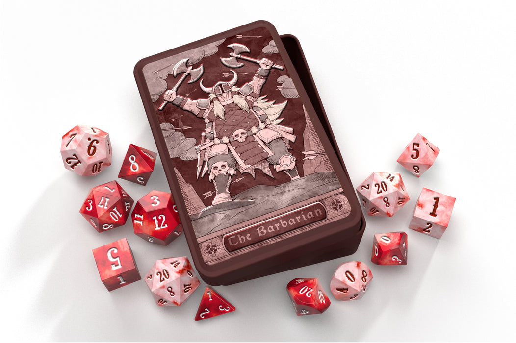 BNG Dice Set - Barbarian