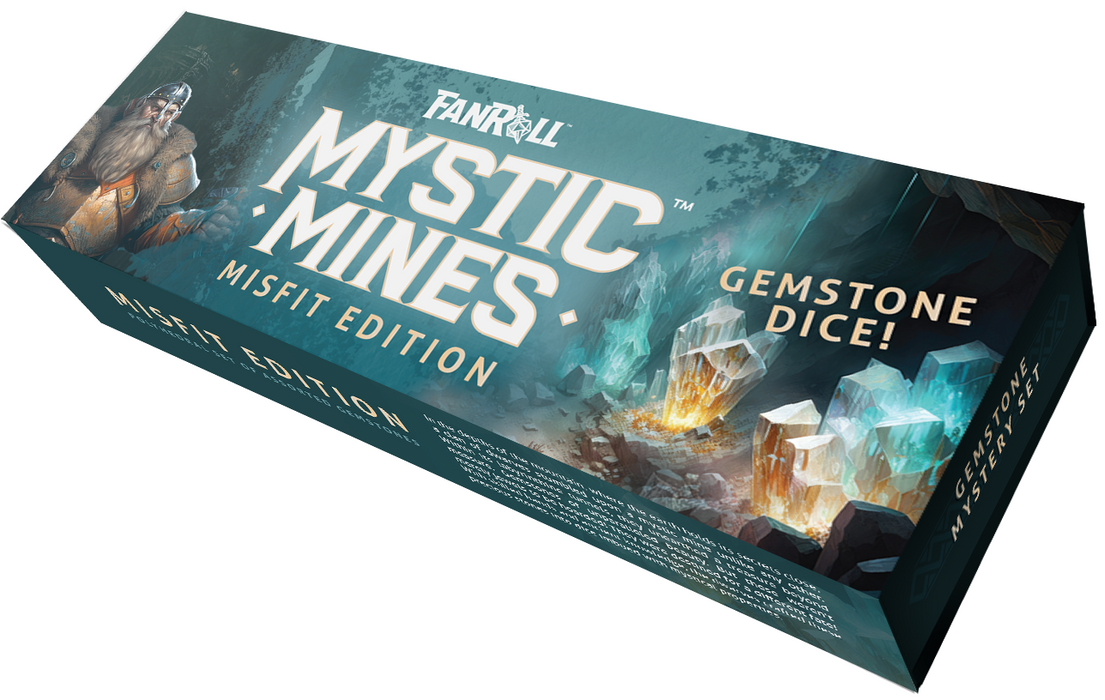 Misfit Gemstone Mystic Mines Dice Set