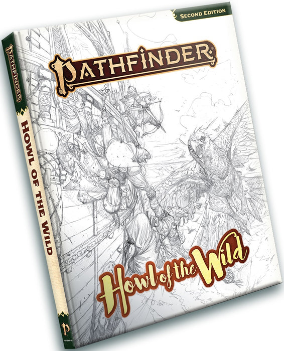 Pathfinder RPG 2E Howl of the Wind Sketch Cover Edition