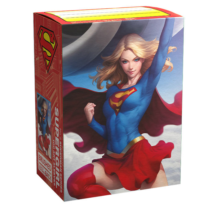 DRAGON SHIELD SLEEVES SUPERGIRL 100CT