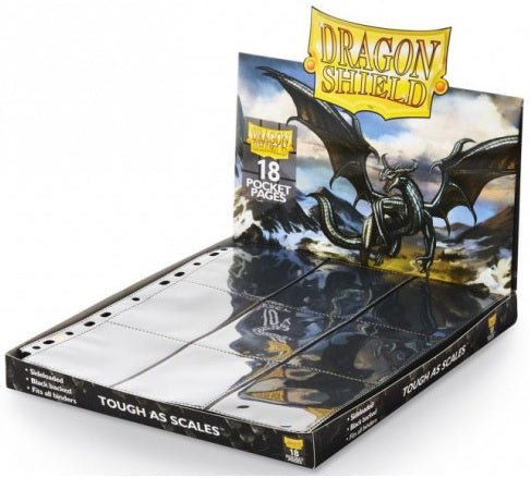 DRAGON SHIELD 18PKT PAGES SIDELOADER CLEAR