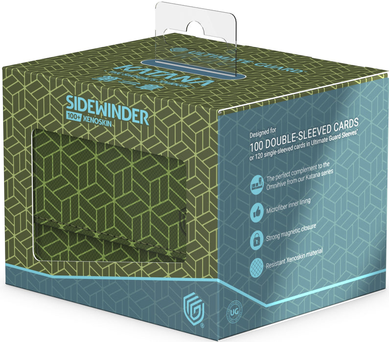 UG Deck Case Sidewinder 100+ Shogun's Journey II Shippou (Green/Light Blue)