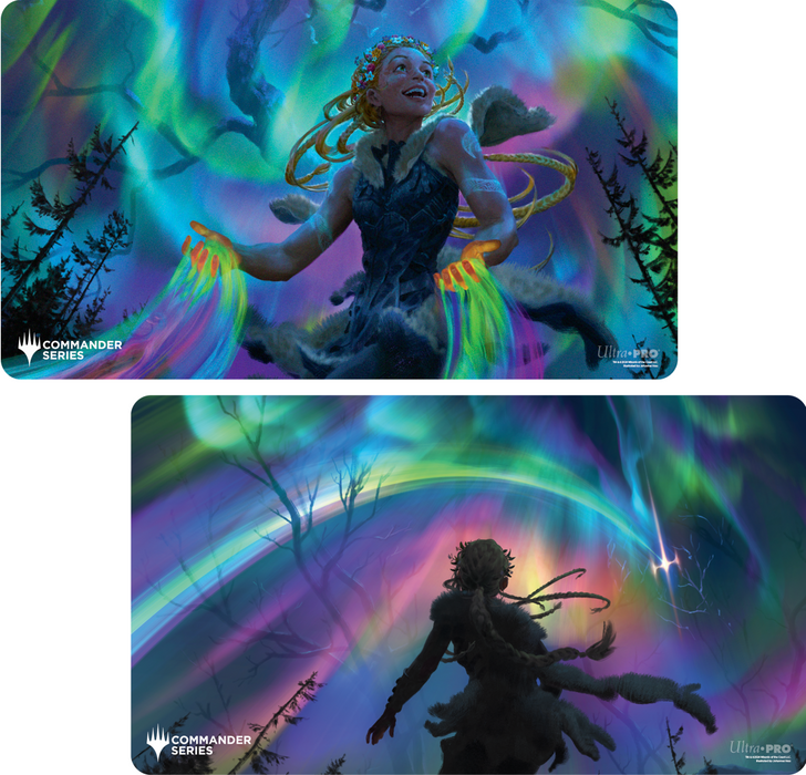 UP Playmat MTG Commander Series Three Color Shard Esika Double Sided