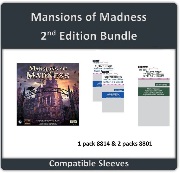 SK SLEEVE BUNDLE MANSIONS OF MADNESS 2E