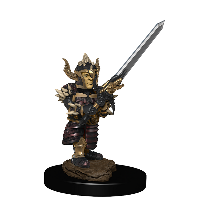 DND Icons of the Realms Halfling Fighter Male Premium Figure