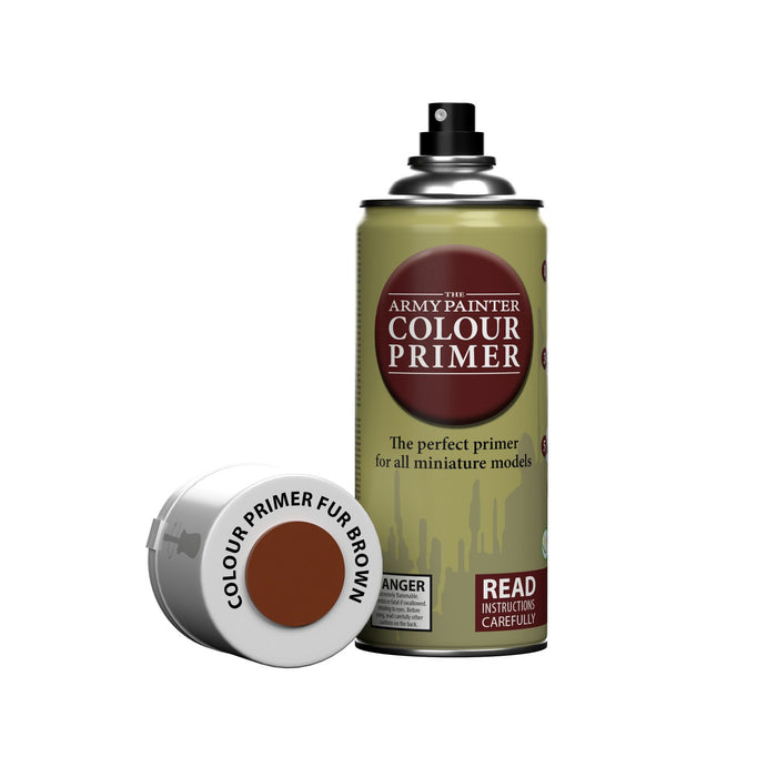 ARMY PAINTER - COLOUR PRIMER: FUR BROWN SPRAY (400ml) (CAN'T BE SHIPPED)