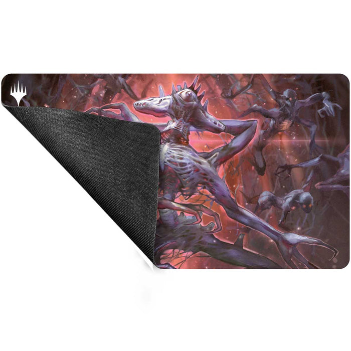 UP Playmat MTG Duskmourn Mythic Cycle Black