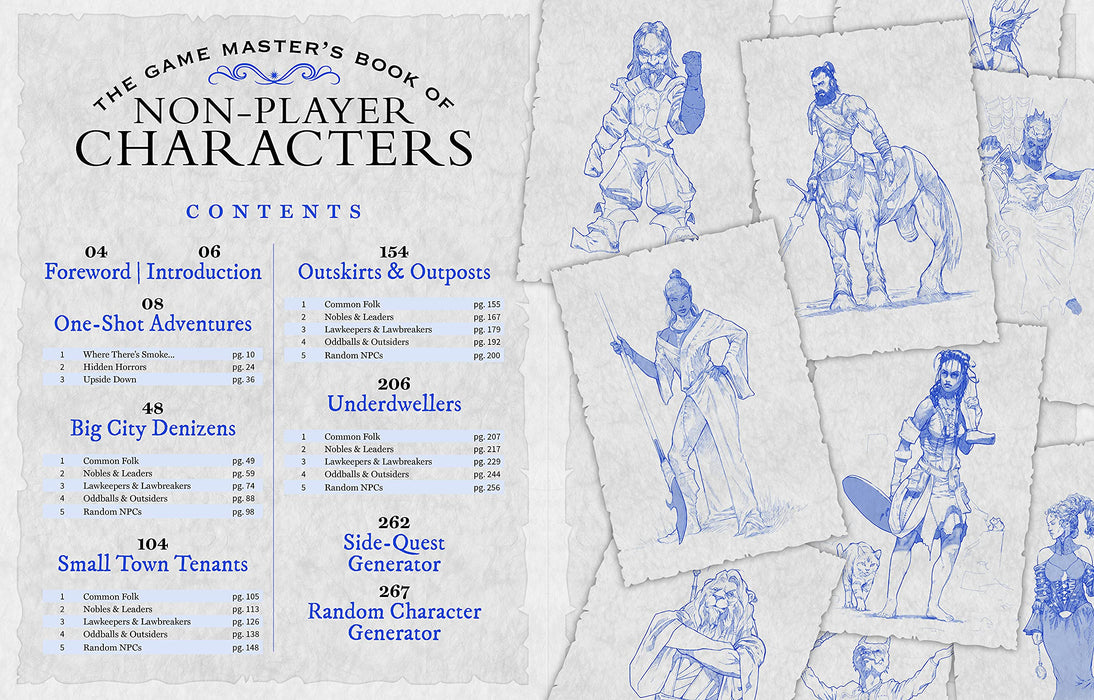 The Game Masters Book of Non-Player Characters (EN)