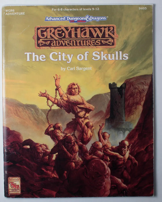 ADVANCED D&D 2ND EDITION GREYHAWK ADVENTURES : THE CITY OF SKULLS (EN)