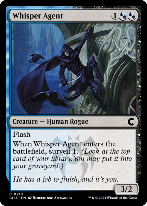 Whisper Agent [Ravnica: Clue Edition]