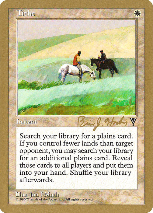 Tithe (Brian Hacker) [World Championship Decks 1998]