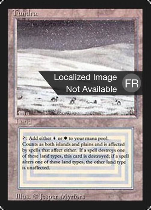 Tundra [Foreign Black Border]