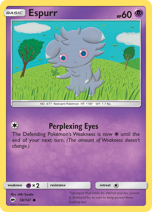 Espurr (59/147) [Sun & Moon: Burning Shadows]