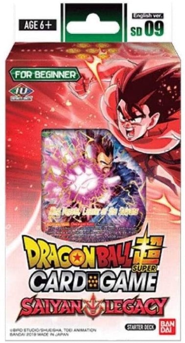 Dragon Ball Super TCG Saiyan Legacy Series 7 Assault of The Saiyans Starter Deck 09