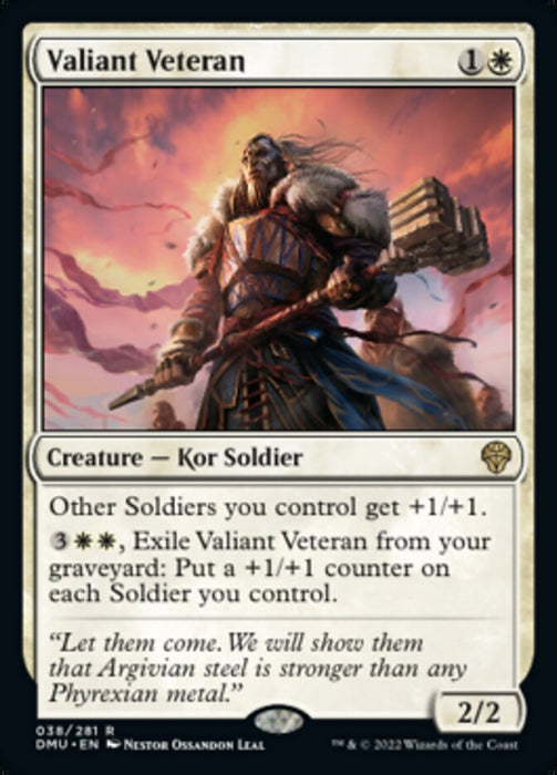 Valiant Veteran [Dominaria United]