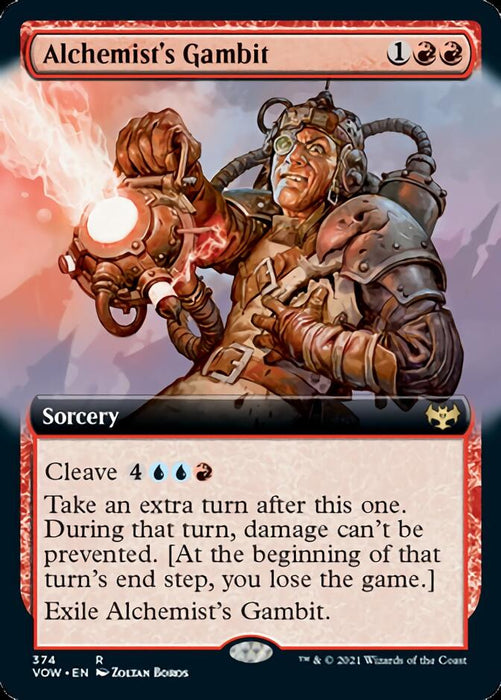 Alchemist's Gambit (Extended Art) [Innistrad: Crimson Vow]