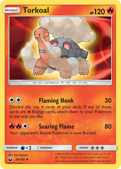 Torkoal (29/168) [Sun & Moon: Celestial Storm]