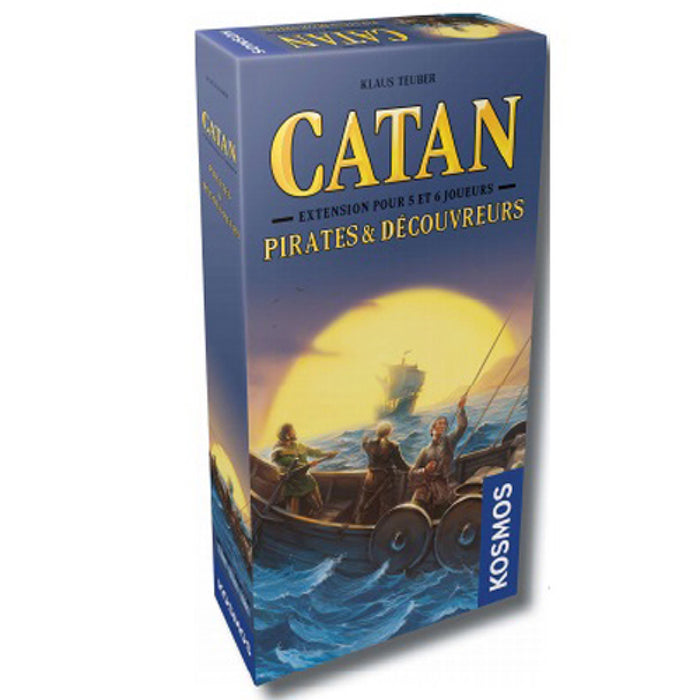 Catan Pirates & Découvreurs Extension pour 5 à 6 joueurs (FR)