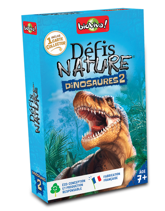 Défis Nature / Dinosaures 2 BLEU (FR)