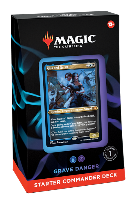 MTG Starter Commander Deck Grave Danger