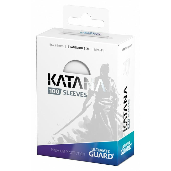 UG SLEEVES KATANA TRANSPARENT 100CT