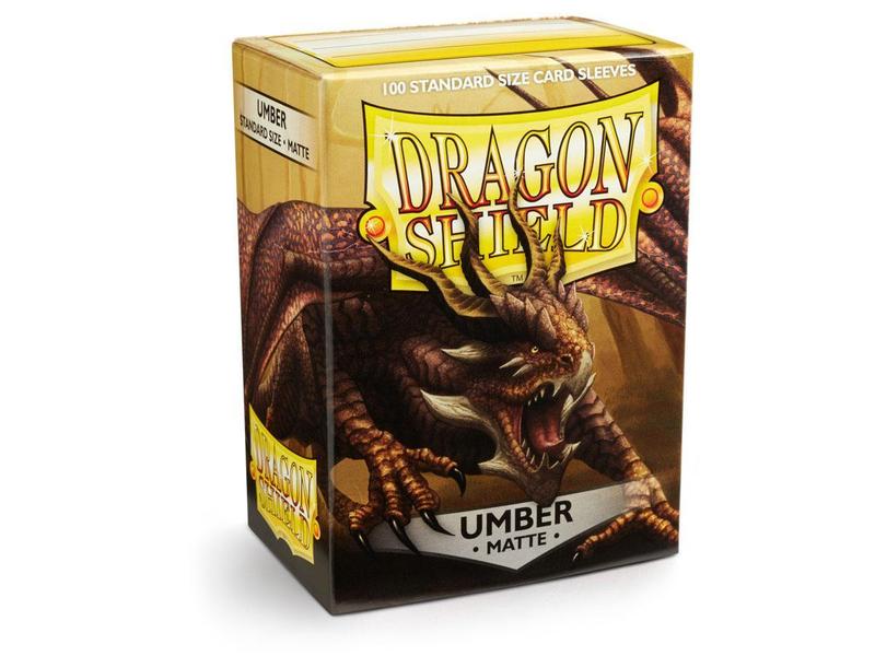 DRAGON SHIELD SLEEVES MATTE UMBER 100CT