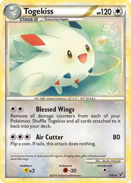 Togekiss (9/90) (Theme Deck Exclusive) [HeartGold & SoulSilver: Undaunted]