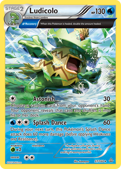 Ludicolo (37/160) [XY: Primal Clash]