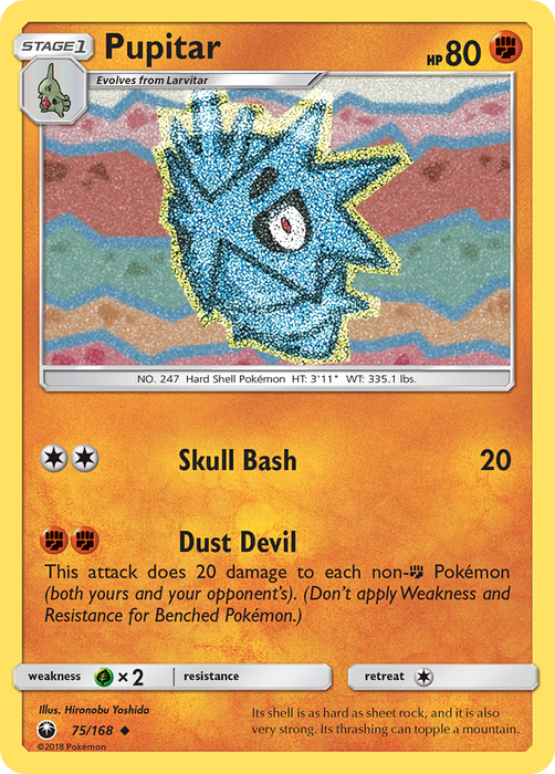 Pupitar (75/168) [Sun & Moon: Celestial Storm]