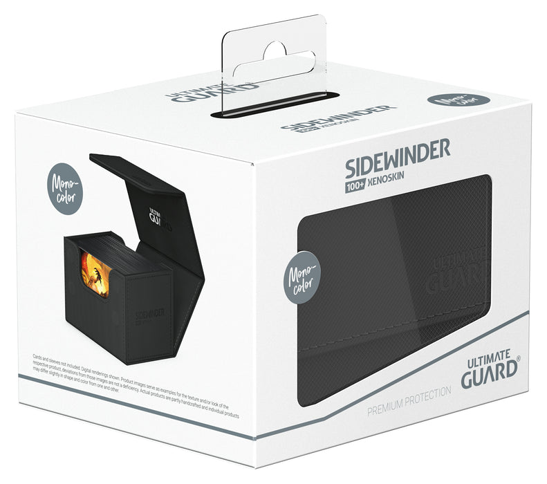 UG DECK CASE SIDEWINDER 100+ MONOCOLOR BLACK