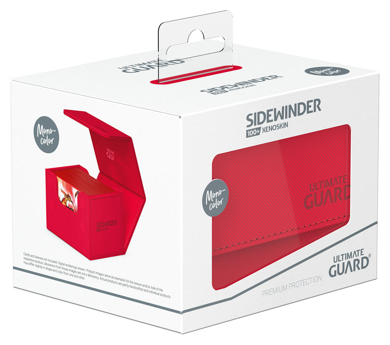 UG DECK CASE SIDEWINDER 100+ MONOCOLOR RED