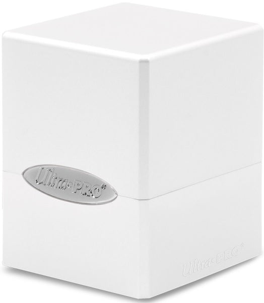 UP DECK BOX SATIN CUBE ARCTIC WHITE