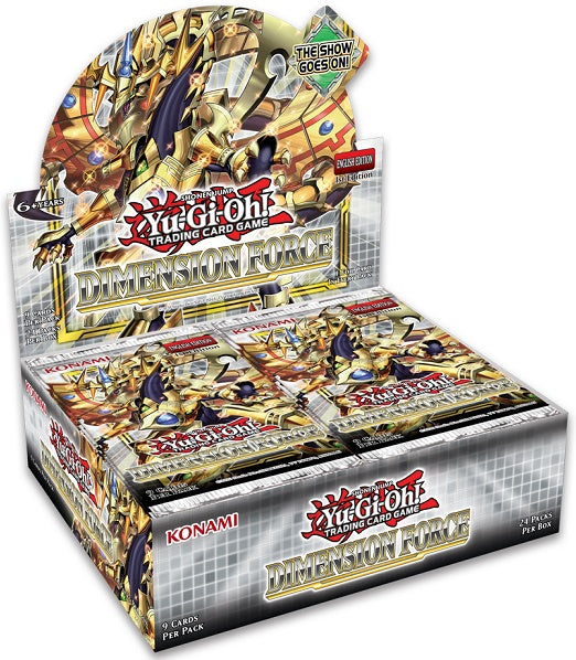 YGO BOOSTER BOX DIMENSION FORCE 1ST EDITION