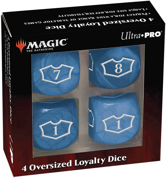 UP DICE MTG DELUXE LOYALTY SET W/ 7-12 - ISLAND