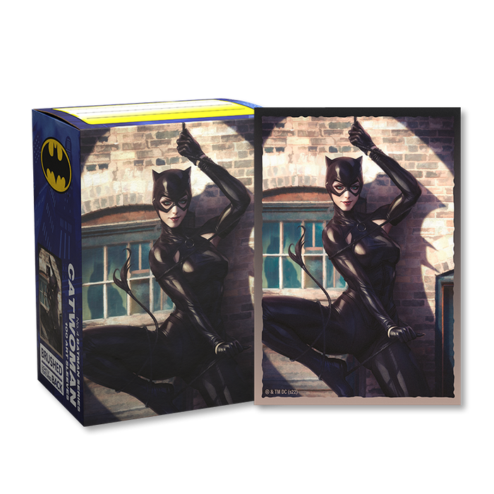 DRAGON SHIELD SLEEVES BRUSHED ART NO. 4 CATWOMAN