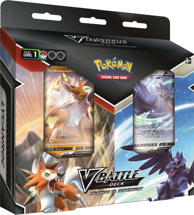 Pokemon V Battle Decks Lycanroc VS Corviknight