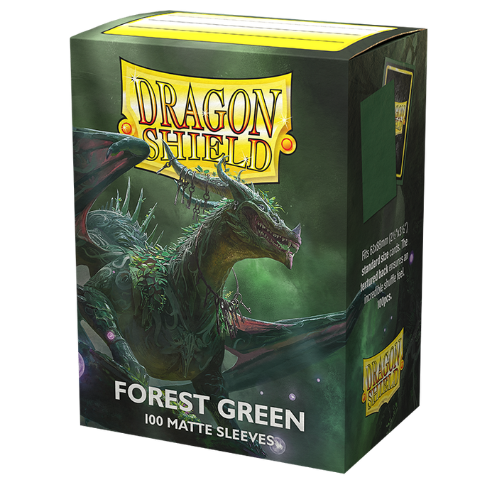 DRAGON SHIELD SLEEVES MATTE FOREST GREEN 100CT
