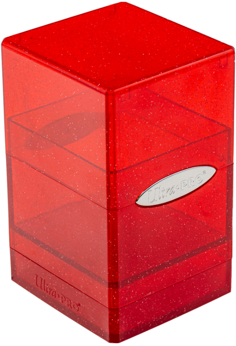 UP D-BOX SATIN TOWER GLITTER RED