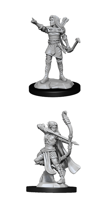 DND UNPAINTED MINIS WV13 ELF RANGER FEMALE