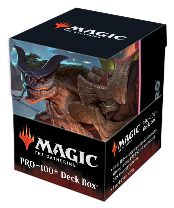 UP DECK BOX MTG KAMIGAWA NEON DYNASTY D-BOX B 100+