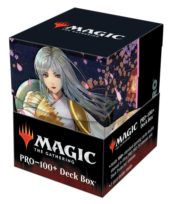 UP DECK BOX MTG KAMIGAWA NEON DYNASTY V1 100+