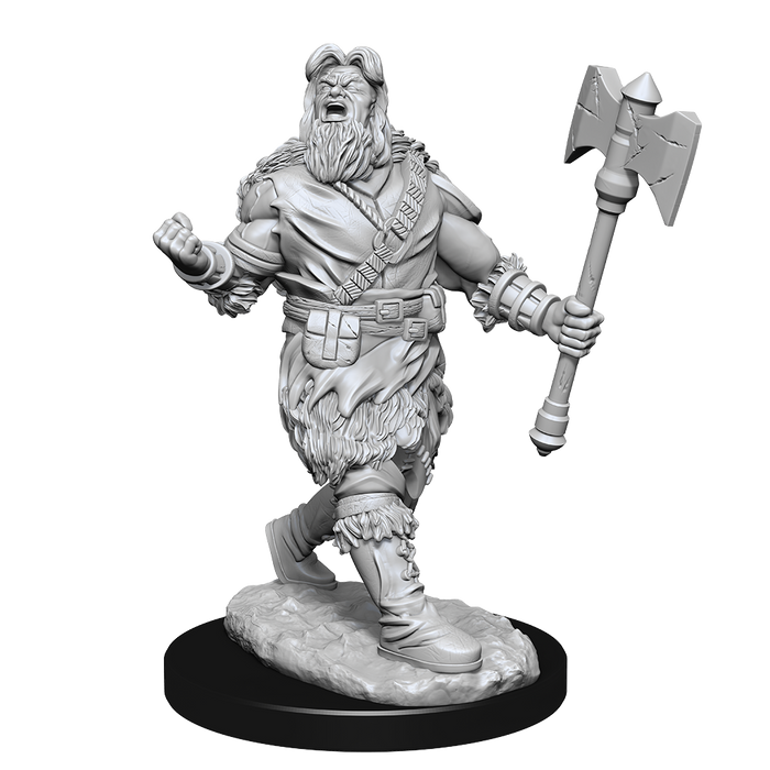 DND UNPAINTED MINIS WV14 HUMAN BARBARIAN MALE