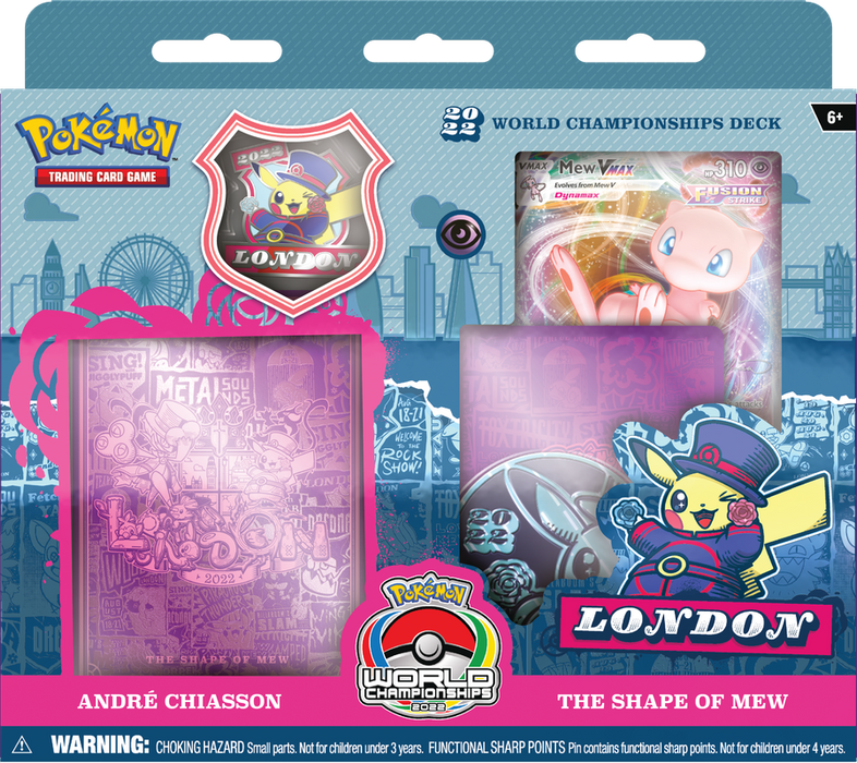 Pokemon World Championship Deck 2022 the Shape of Mew