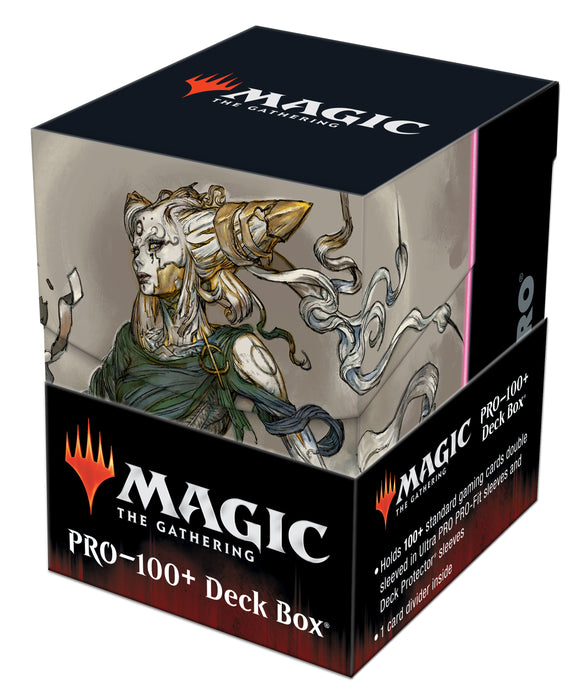 UP DECK BOX MTG KAMIGAWA NEON DYNASTY V4 100+