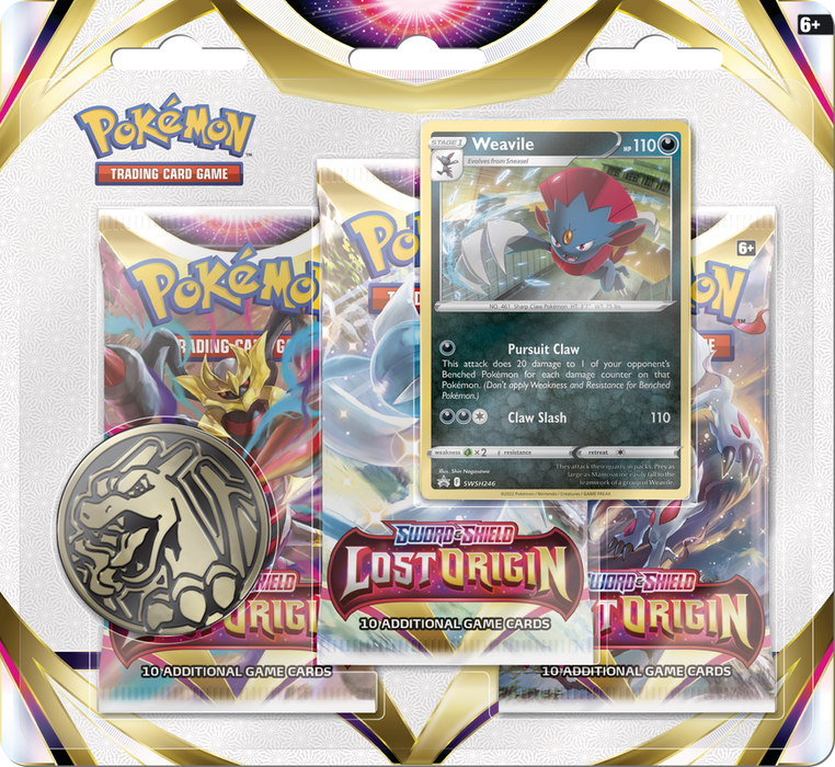 POKEMON LOST ORIGIN- 3 Pack blister