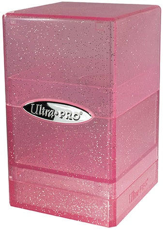 UP D-BOX SATIN TOWER GLITTER PINK