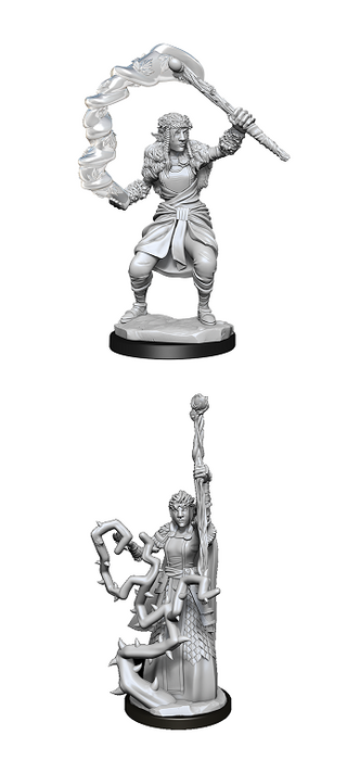 DND UNPAINTED MINIS WV13 FIRBOLG DRUID FEMALE